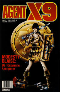 Cover Thumbnail for Agent X9 (Semic, 1976 series) #3/1991