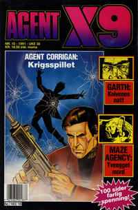 Cover Thumbnail for Agent X9 (Semic, 1976 series) #10/1991
