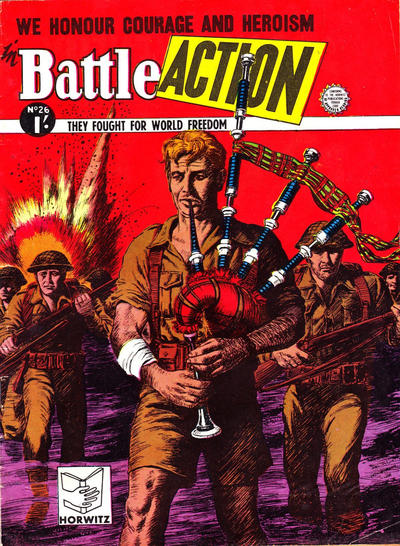 Cover for Battle Action (Horwitz, 1954 ? series) #26