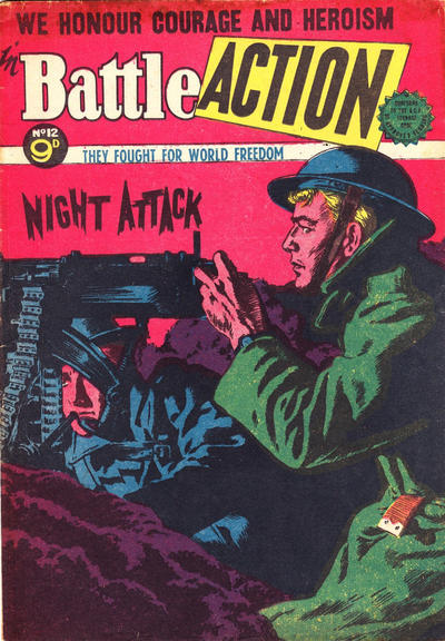 Cover for Battle Action (Horwitz, 1954 ? series) #12