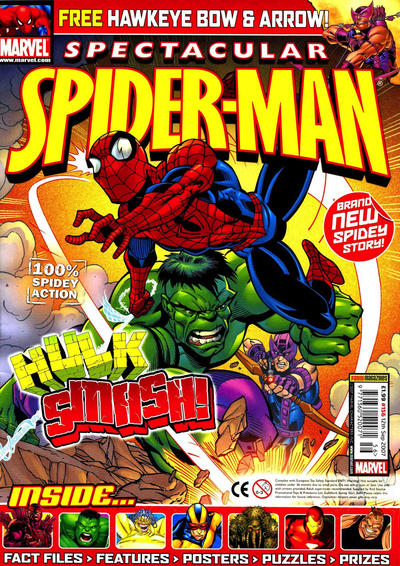Cover for Spectacular Spider-Man Adventures (Panini UK, 1995 series) #156