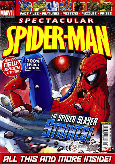 Cover for Spectacular Spider-Man Adventures (Panini UK, 1995 series) #164