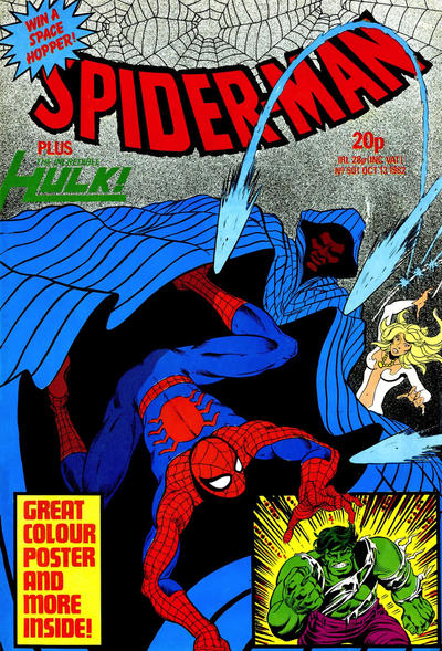 Cover for Super Spider-Man TV Comic (Marvel UK, 1981 series) #501