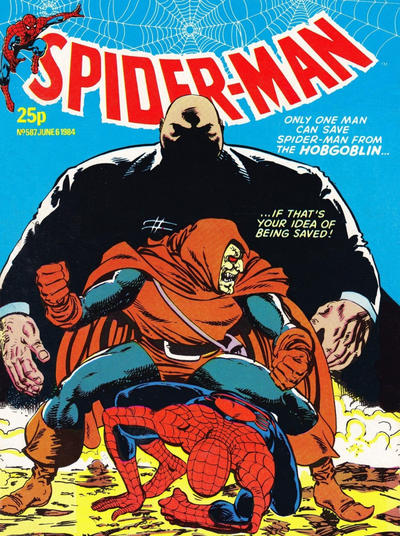 Cover for Spider-Man and His Amazing Friends (Marvel UK, 1983 series) #587