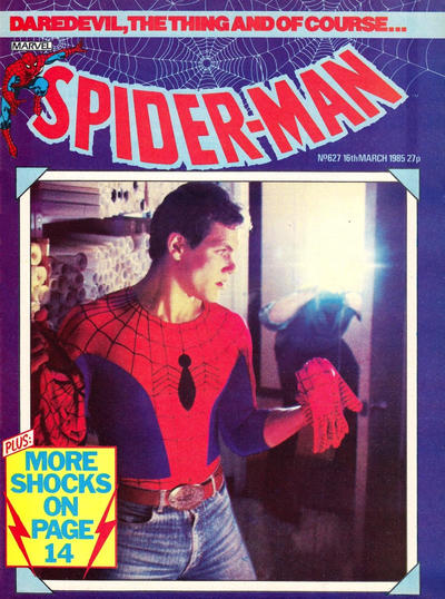 Cover for Spider-Man Comic (Marvel UK, 1984 series) #627
