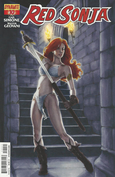 Cover for Red Sonja (Dynamite Entertainment, 2013 series) #10 [Variant Cover]