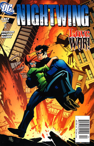 Cover for Nightwing (DC, 1996 series) #117 [Newsstand]