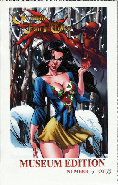 Cover for Grimm Fairy Tales (Zenescope Entertainment, 2005 series) #41 [Zenescope Jay Co. Exclusive Museum Edition by J. Scott Campbell]