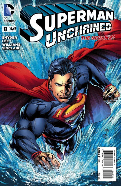 Cover for Superman Unchained (DC, 2013 series) #8 [Ivan Reis / Joe Prado Cover]