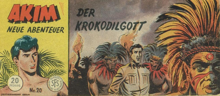 Cover for Akim Neue Abenteuer (Lehning, 1956 series) #20