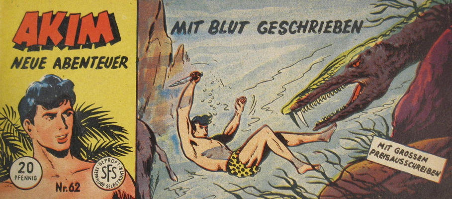 Cover for Akim Neue Abenteuer (Lehning, 1956 series) #62