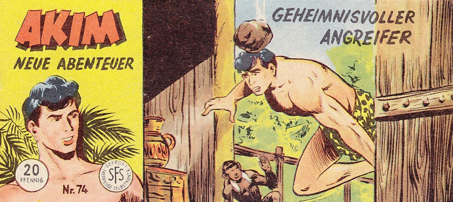 Cover for Akim Neue Abenteuer (Lehning, 1956 series) #74