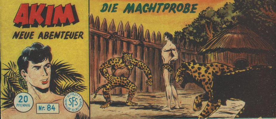 Cover for Akim Neue Abenteuer (Lehning, 1956 series) #84