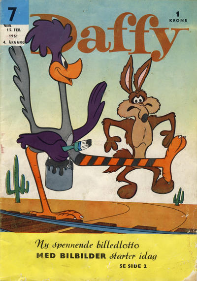 Cover for Daffy (Allers Forlag, 1959 series) #7/1961