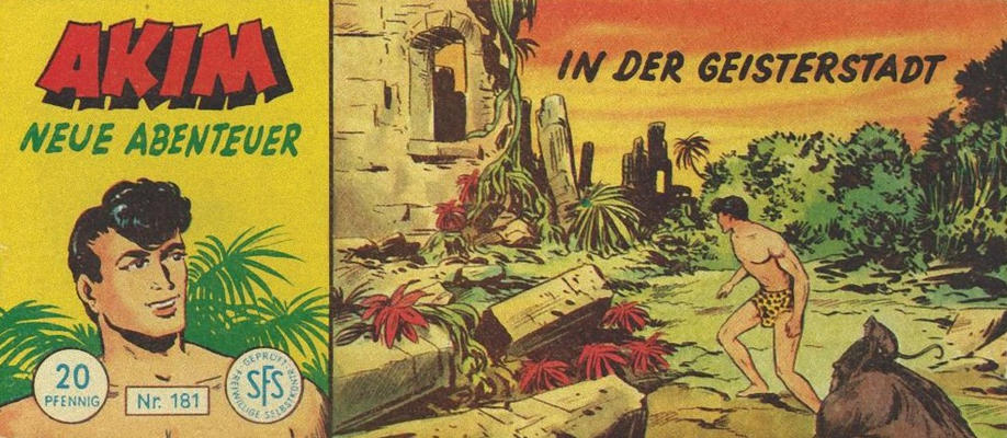 Cover for Akim Neue Abenteuer (Lehning, 1956 series) #181