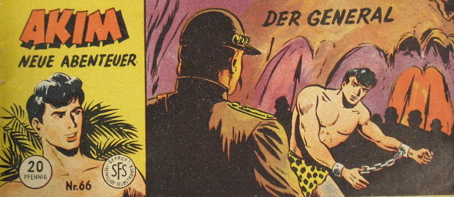 Cover for Akim Neue Abenteuer (Lehning, 1956 series) #66