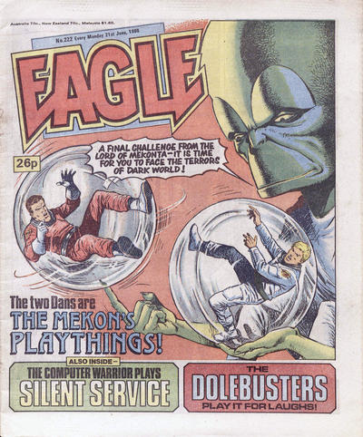 Cover for Eagle (IPC, 1982 series) #222