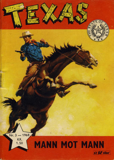 Cover for Texas (Serieforlaget / Se-Bladene / Stabenfeldt, 1953 series) #3/1968