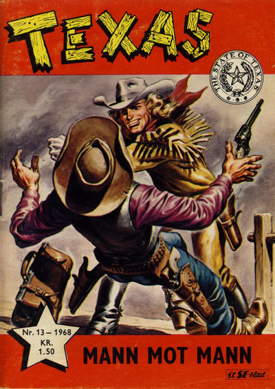 Cover for Texas (Serieforlaget / Se-Bladene / Stabenfeldt, 1953 series) #13/1968