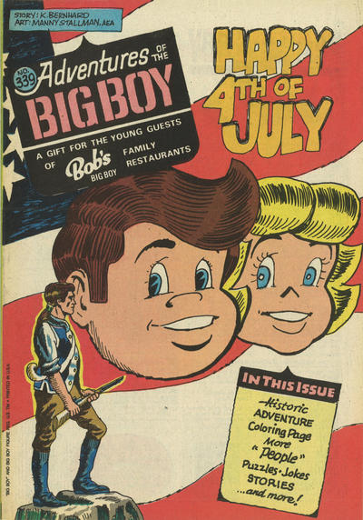 Cover for Adventures of the Big Boy (Webs Adventure Corporation, 1957 series) #339