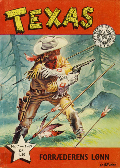 Cover for Texas (Serieforlaget / Se-Bladene / Stabenfeldt, 1953 series) #7/1969