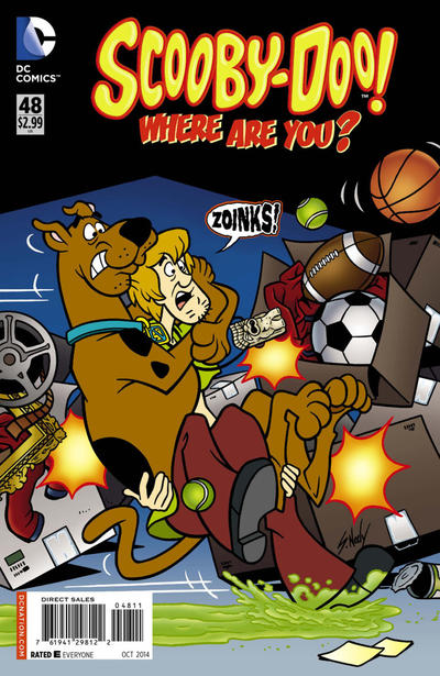 Cover for Scooby-Doo, Where Are You? (DC, 2010 series) #48 [Direct Sales]