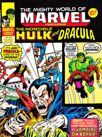 Cover for The Mighty World of Marvel (Marvel UK, 1972 series) #253