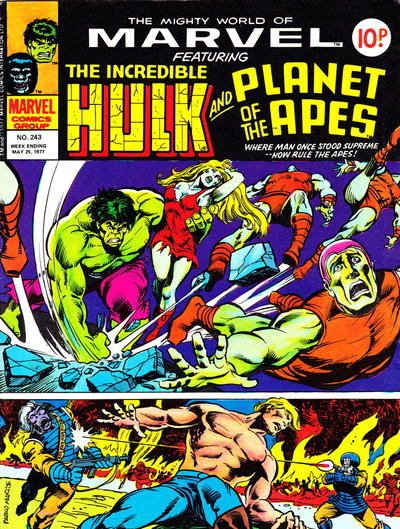 Cover for The Mighty World of Marvel (Marvel UK, 1972 series) #243