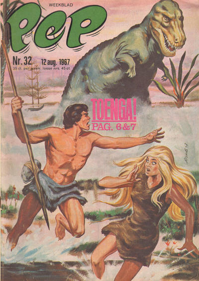 Cover for Pep (Geïllustreerde Pers, 1962 series) #32/1967