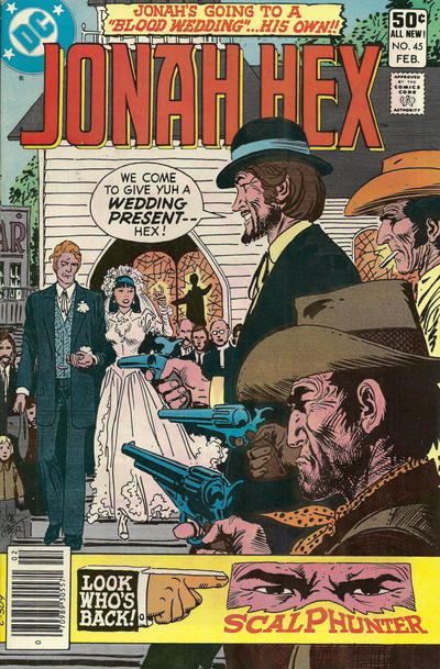 Cover for Jonah Hex (DC, 1977 series) #45 [Newsstand]