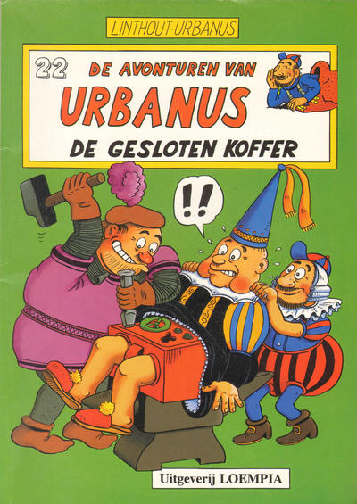 Cover for De avonturen van Urbanus (Loempia, 1983 series) #22 - De gesloten koffer