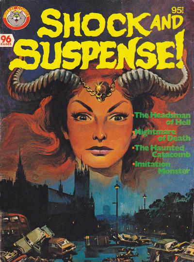 Cover for Shock and Suspense (K. G. Murray, 1981 series) 