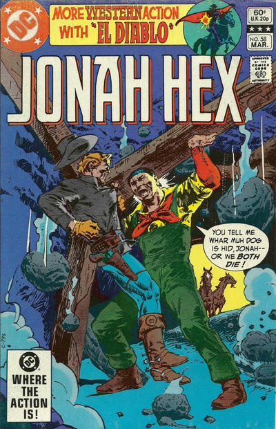 Cover for Jonah Hex (DC, 1977 series) #58 [Direct]