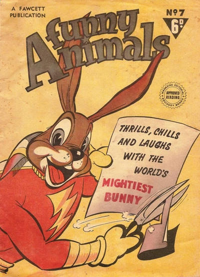 Cover for Fawcett's Funny Animals (Cleland, 1946 series) #7