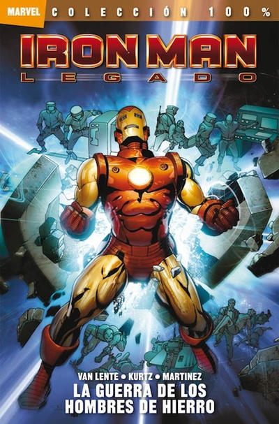 Cover for 100% Marvel. Iron Man: Legado (Panini España, 2011 series) #1