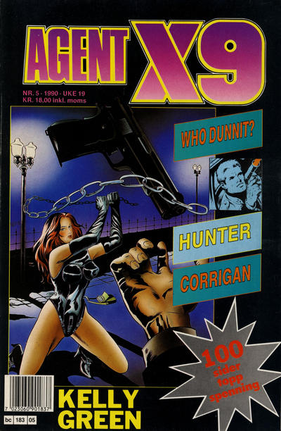 Cover for Agent X9 (Semic, 1976 series) #5/1990