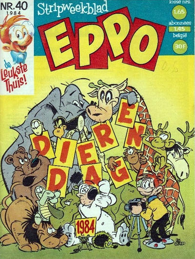 Cover for Eppo (Oberon, 1975 series) #40/1984