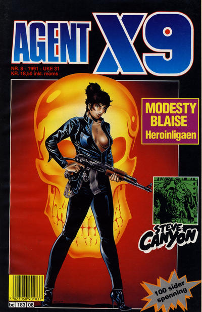 Cover for Agent X9 (Semic, 1976 series) #8/1991