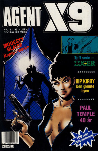 Cover for Agent X9 (Semic, 1976 series) #11/1991