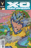 Cover Thumbnail for X-O Manowar (2012 series) #28 [Cover B - #Valiantcraft - Donovan Santiago]