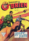 Cover for Sergeant O'Brien (L. Miller & Son, 1952 series) #79
