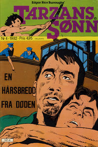 Cover Thumbnail for Tarzans Sønn (Atlantic Forlag, 1979 series) #4/1982