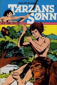 Cover Thumbnail for Tarzans Sønn (Atlantic Forlag, 1979 series) #6/1982