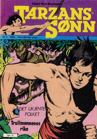 Cover Thumbnail for Tarzans Sønn (Atlantic Forlag, 1979 series) #5/1983