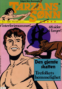 Cover Thumbnail for Tarzans Sønn (Atlantic Forlag, 1979 series) #1/1984