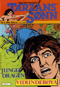 Cover Thumbnail for Tarzans Sønn (Atlantic Forlag, 1979 series) #4/1984
