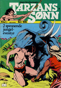 Cover Thumbnail for Tarzans Sønn (Atlantic Forlag, 1979 series) #3/1985