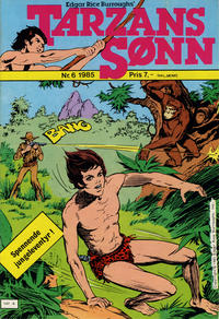 Cover Thumbnail for Tarzans Sønn (Atlantic Forlag, 1979 series) #6/1985