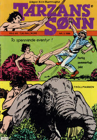 Cover Thumbnail for Tarzans Sønn (Atlantic Forlag, 1979 series) #5/1986