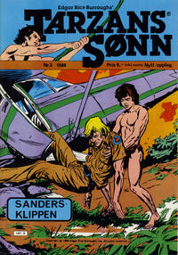 Cover Thumbnail for Tarzans Sønn (Atlantic Forlag, 1979 series) #5/1988